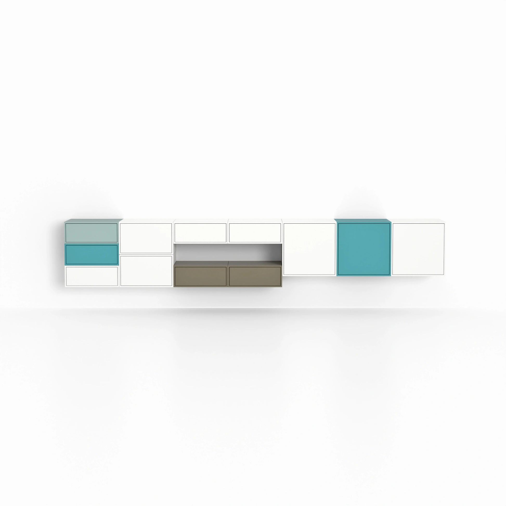 RK227 drawer unit from the front