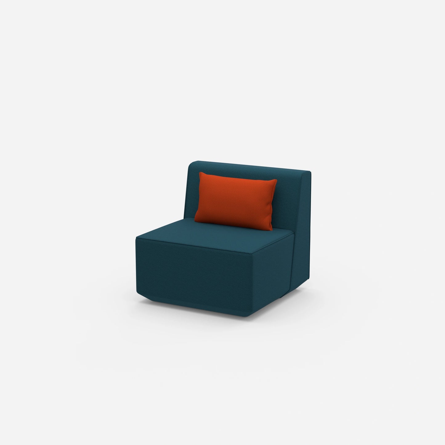 Armchair for small room from the side