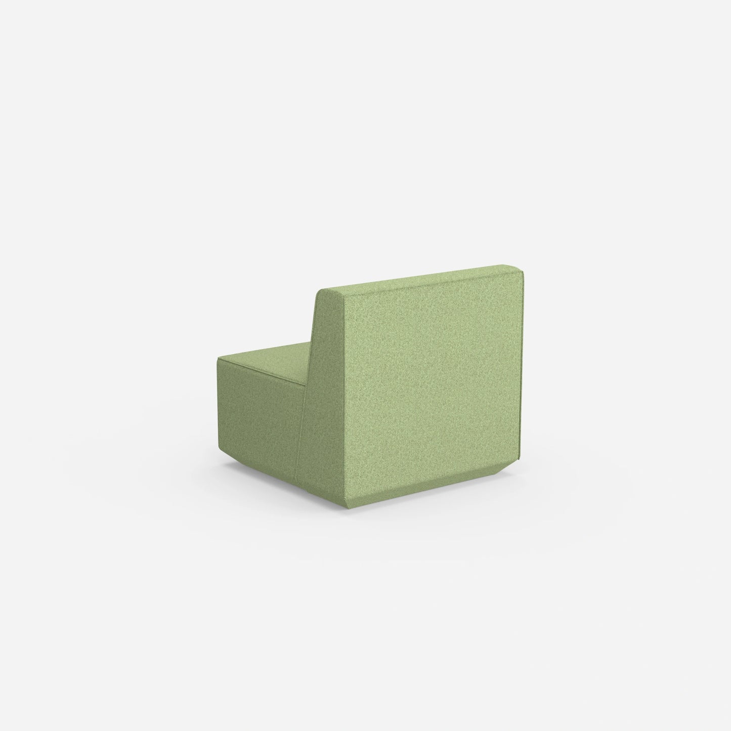 Armchair for small room from behind