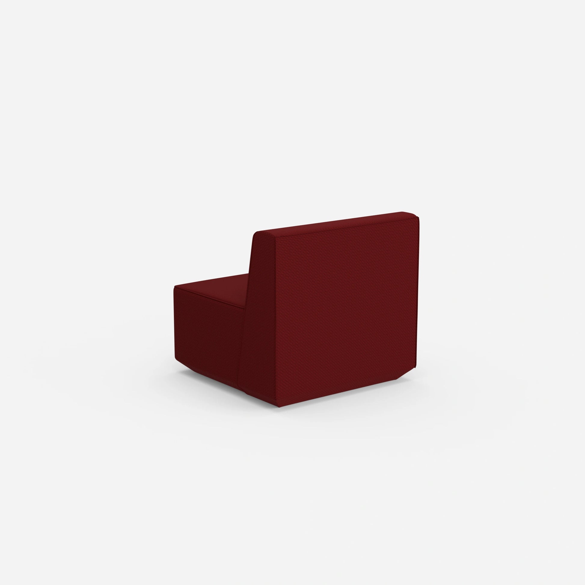 Armchair for small room from behind