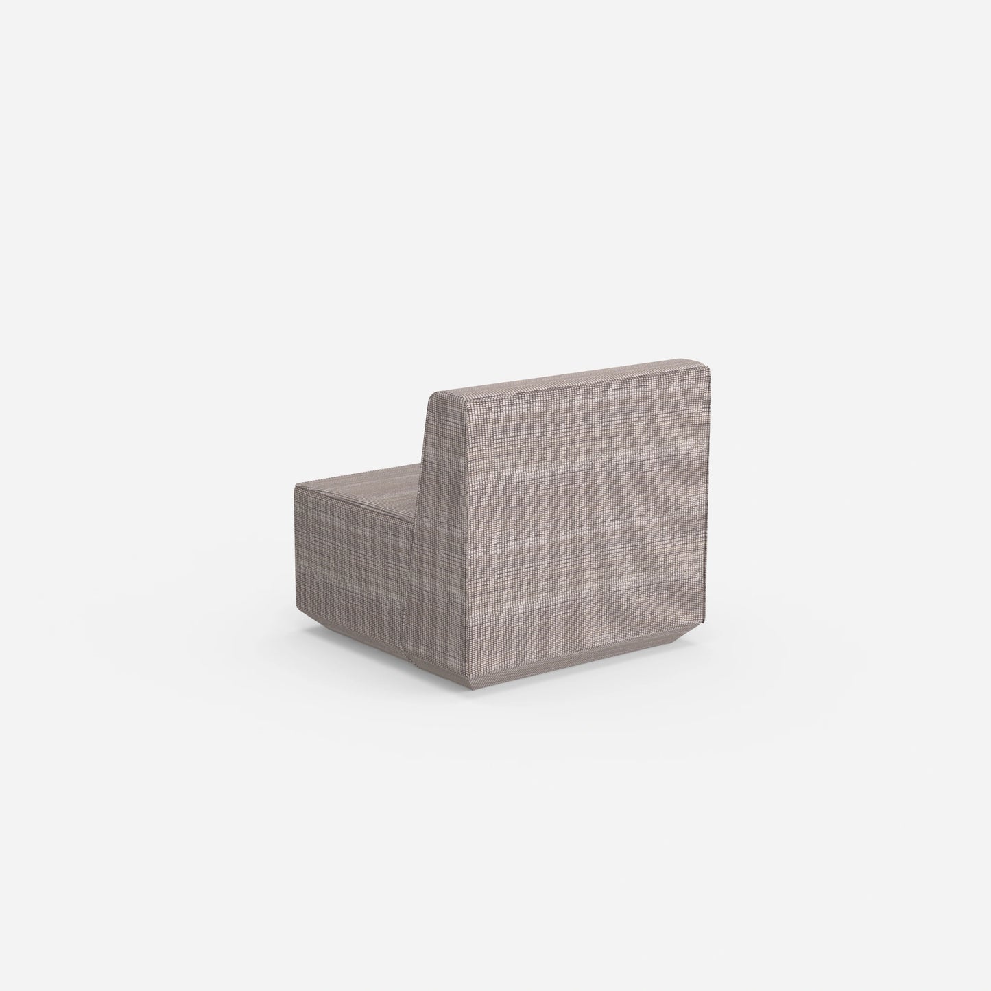 Armchair for small room from behind