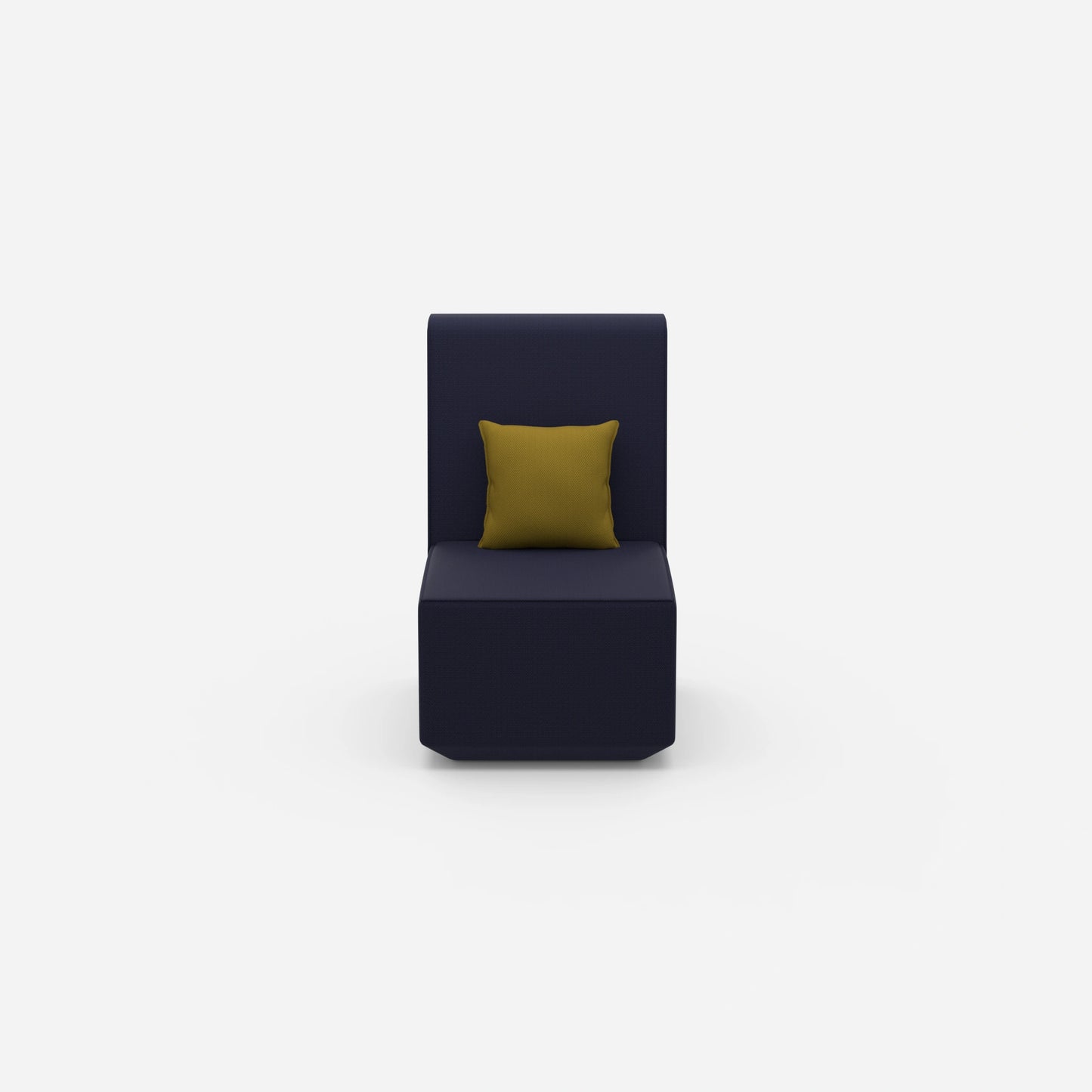 Armchair small rooms from the front