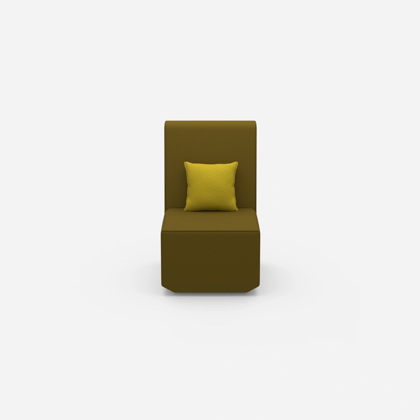 Armchair small rooms from the front