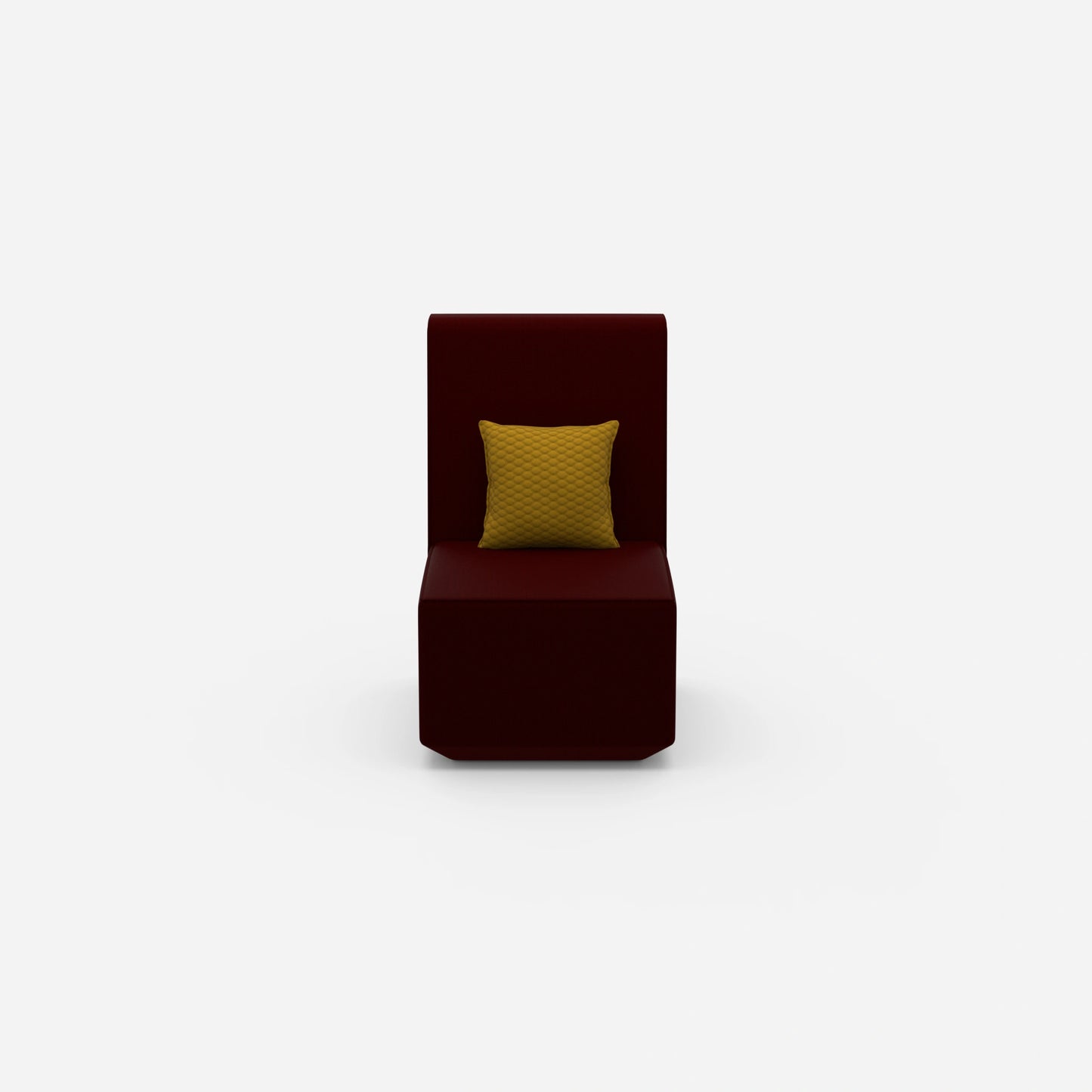 Armchair small rooms from the front