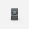 Armchair small rooms from the front