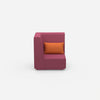 Low armchair from the front