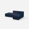 Sofa for 3 people from the side