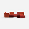 U-shaped sofa landscape from the front