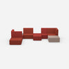 U-shaped sofa landscape from the front