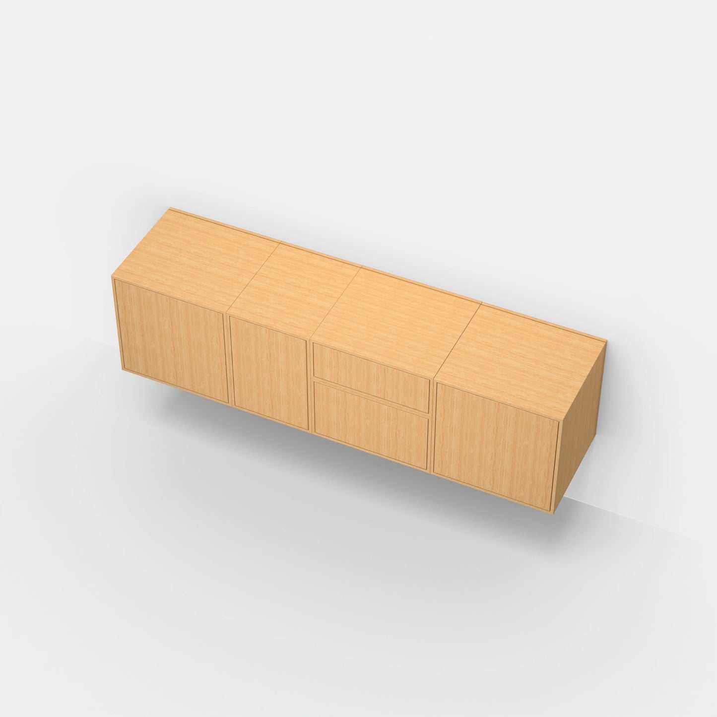 RK162 door shelf from above