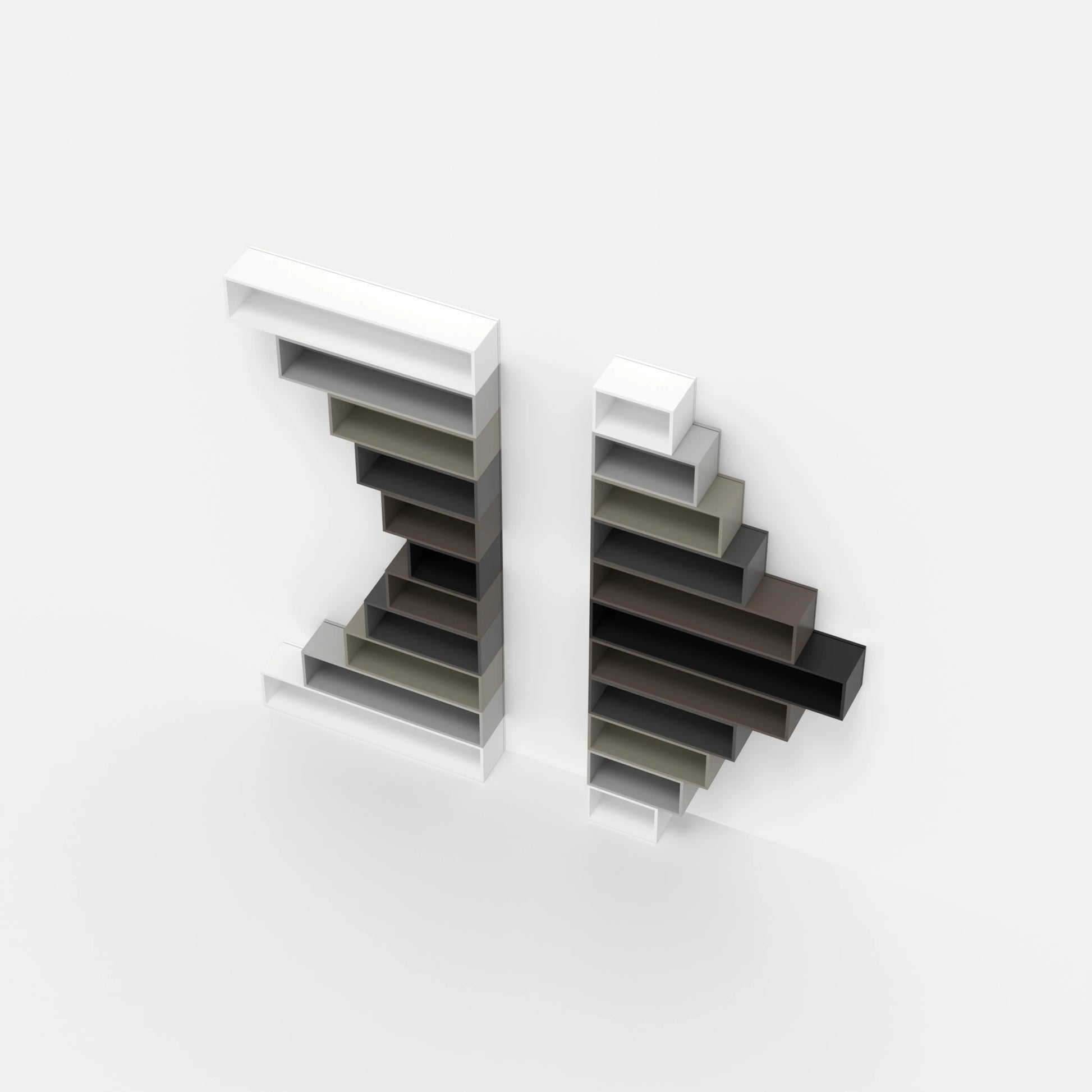 Étagère pour CD RK1126 vue de dessus