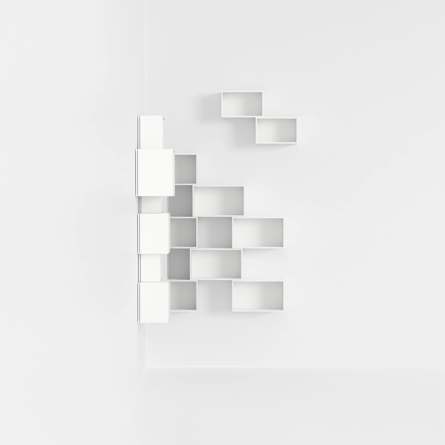 Étagère d'angle RK018 du côté droit