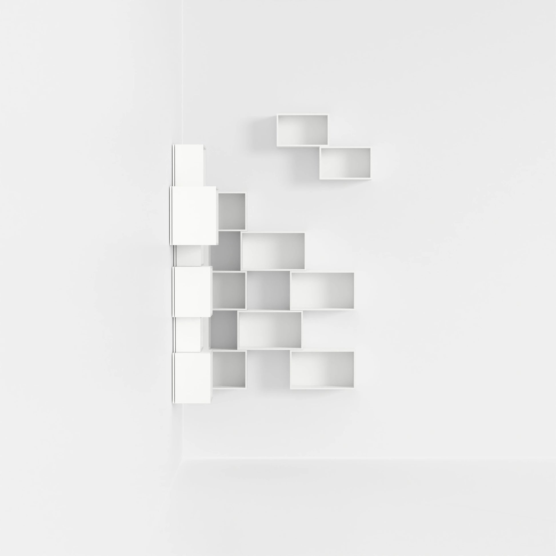 Étagère d'angle RK018 du côté droit