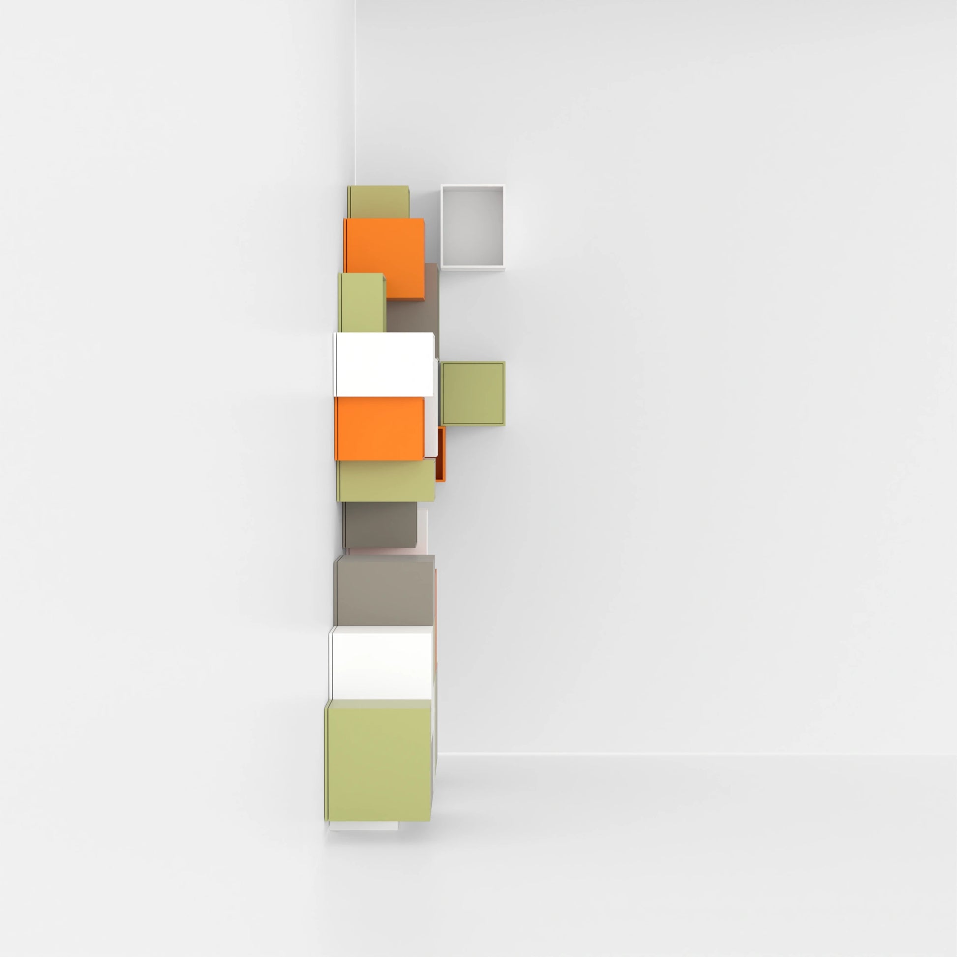 Étagère d'angle RK1044 du côté droit
