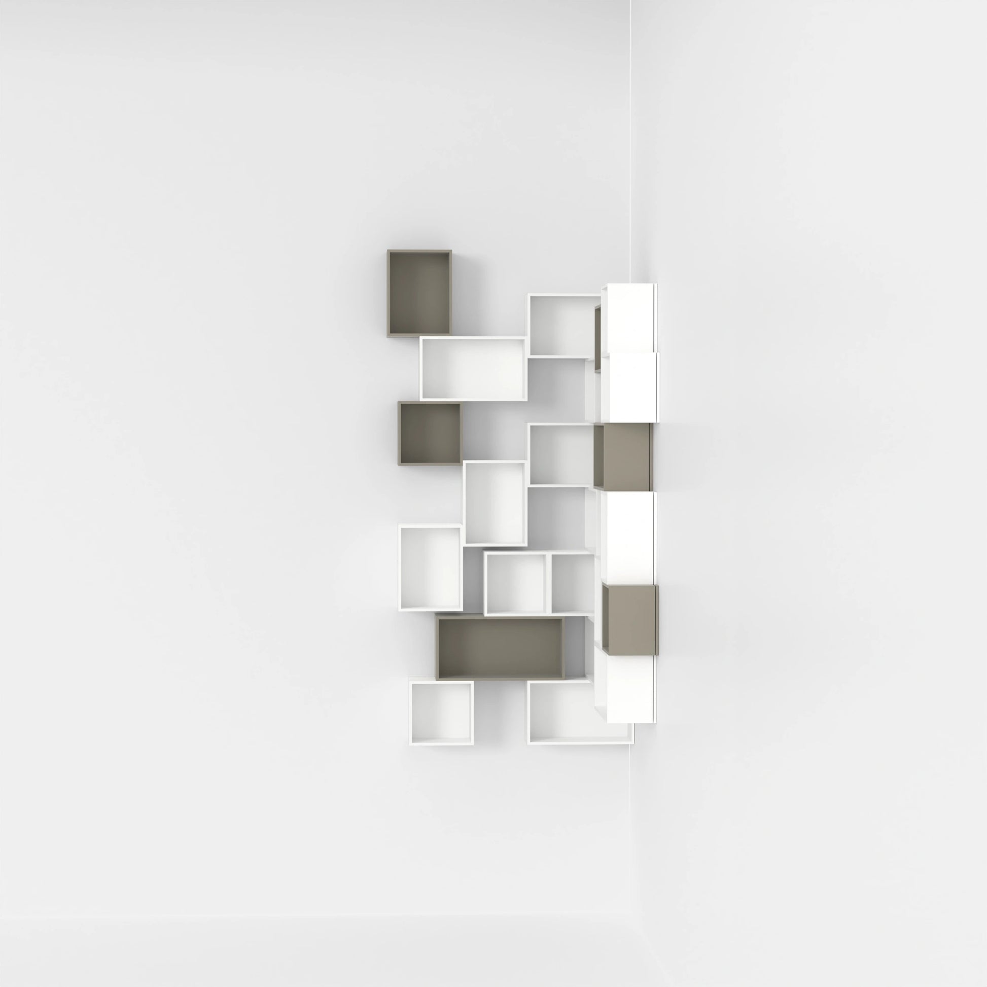 Étagère d'angle RK115 du côté gauche