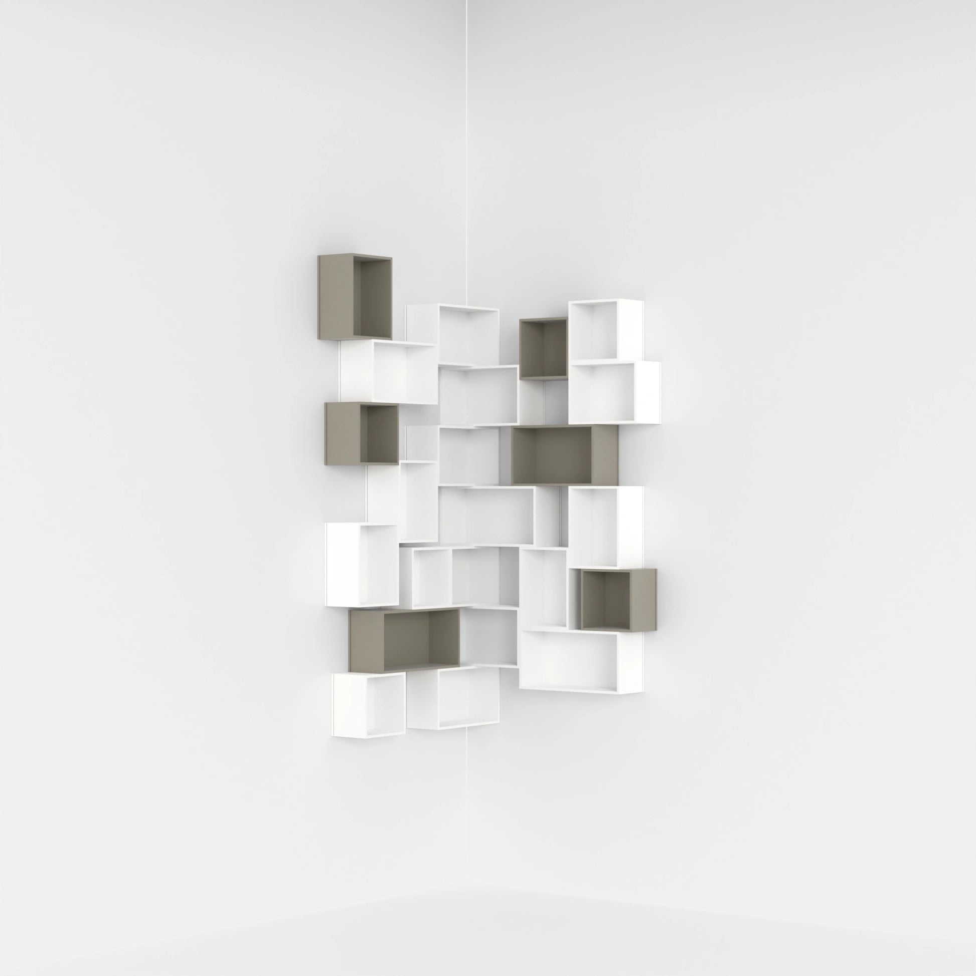 Étagère d'angle RK115 de face