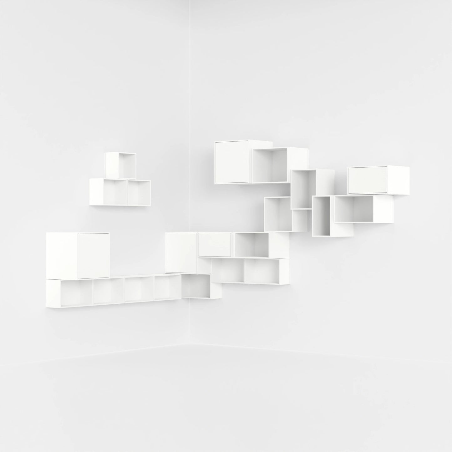 Étagère d'angle RK153 de face