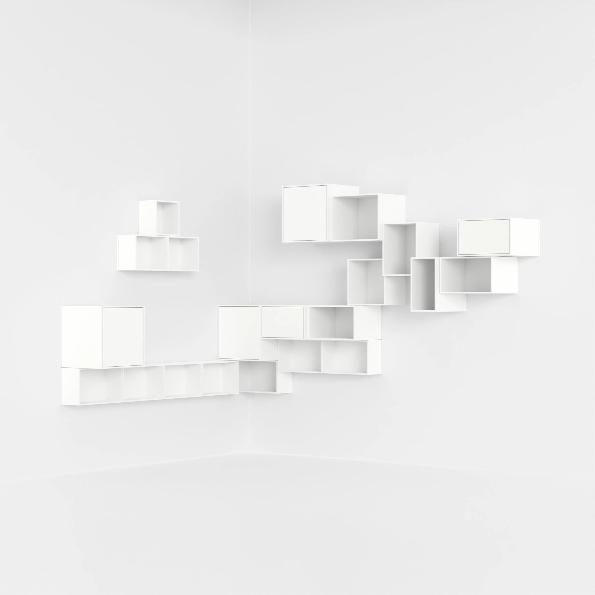 Étagère d'angle RK153 de face