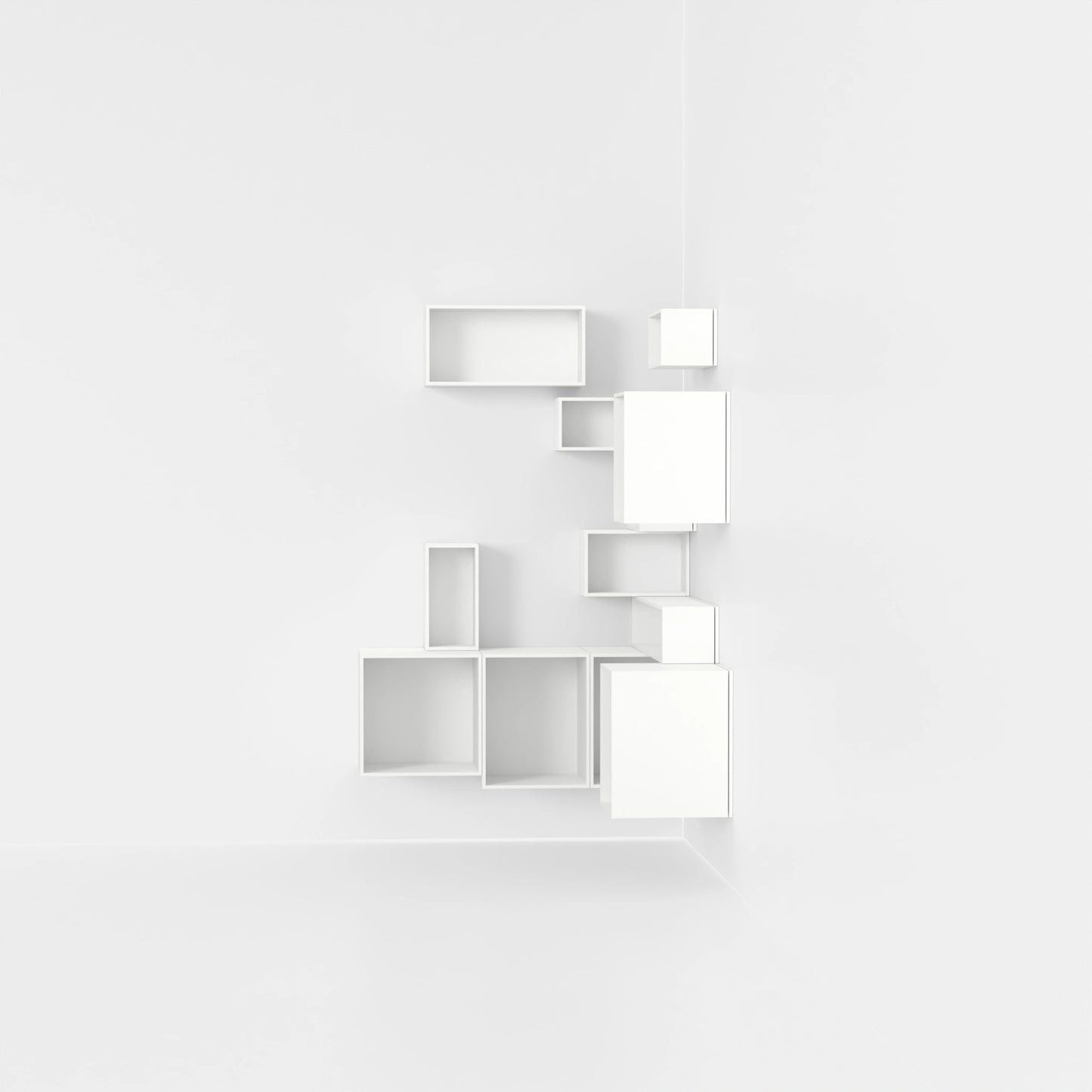 Étagère d'angle RK156 du côté gauche
