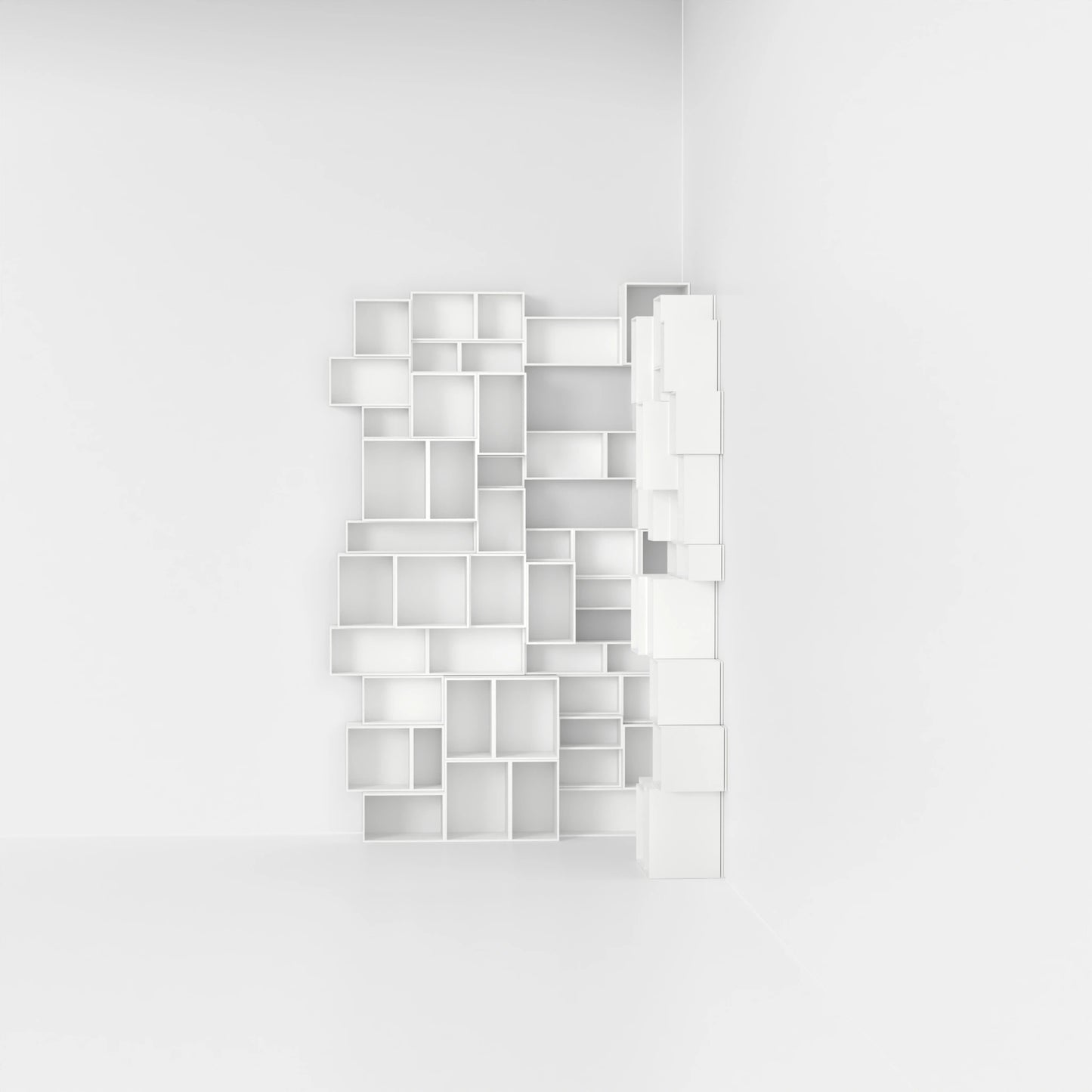 Étagère d'angle RK243 du côté gauche