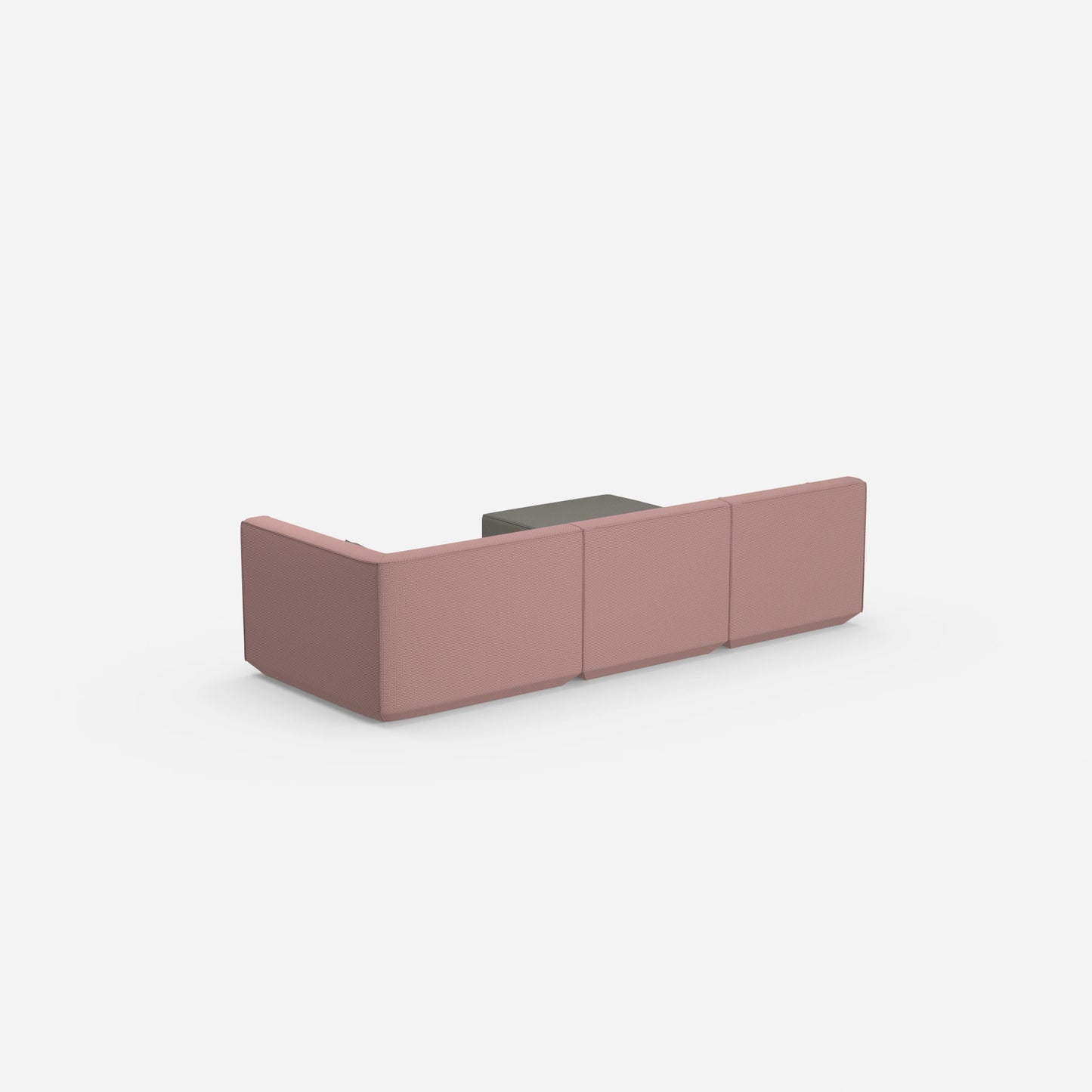 Canapé d'angle configurable par l'arrière