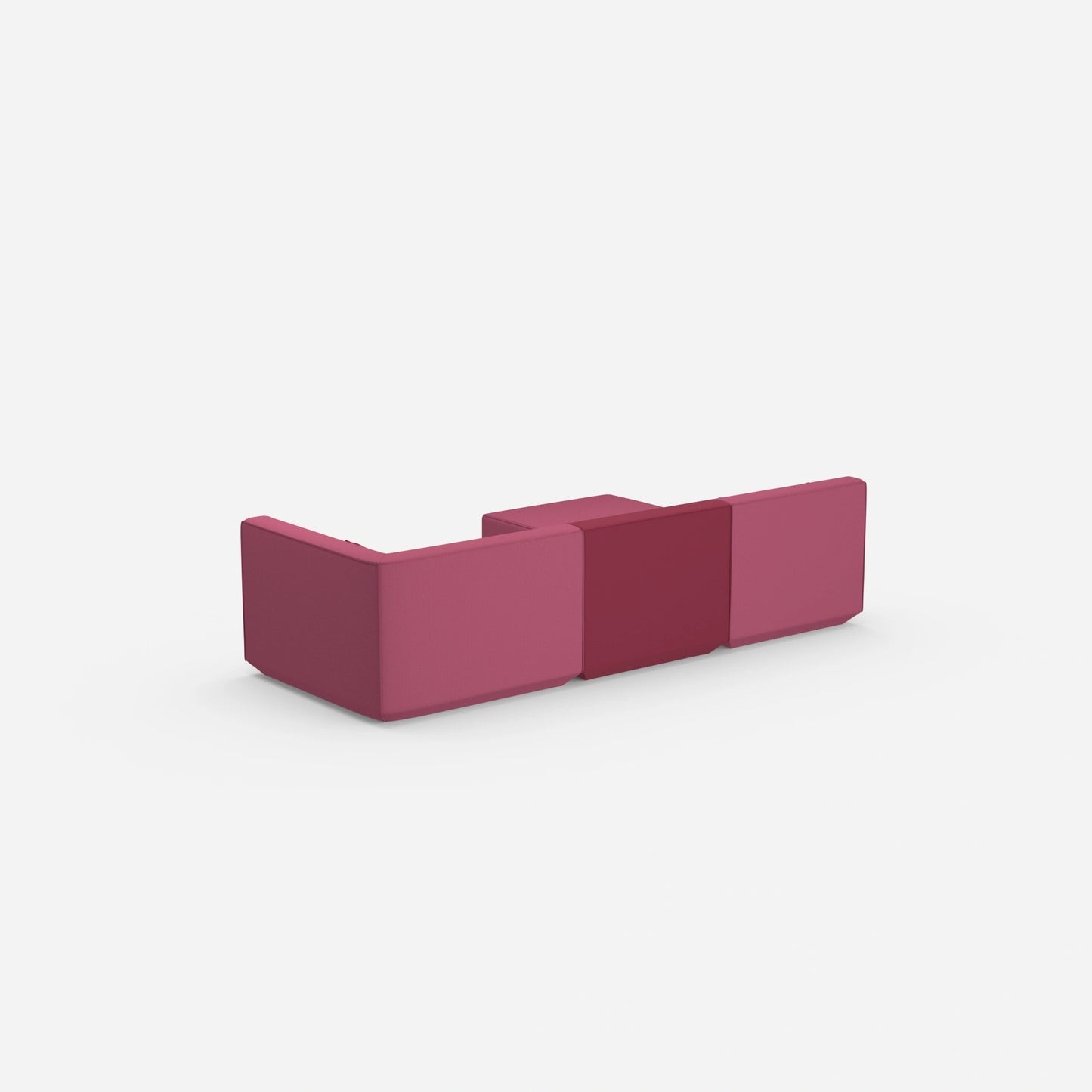 Canapé d'angle configurable par l'arrière