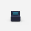 Fauteuil confortable pour lire de face