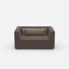 Grand fauteuil 160 cm de large de face