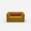 Grand fauteuil 160 cm de large de face