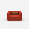 Grand fauteuil de face