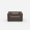 Grand fauteuil de face