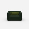 Grand fauteuil de face