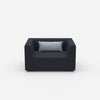 Grand fauteuil de face
