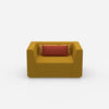 Grand fauteuil de face