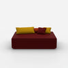 Grand pouf de face