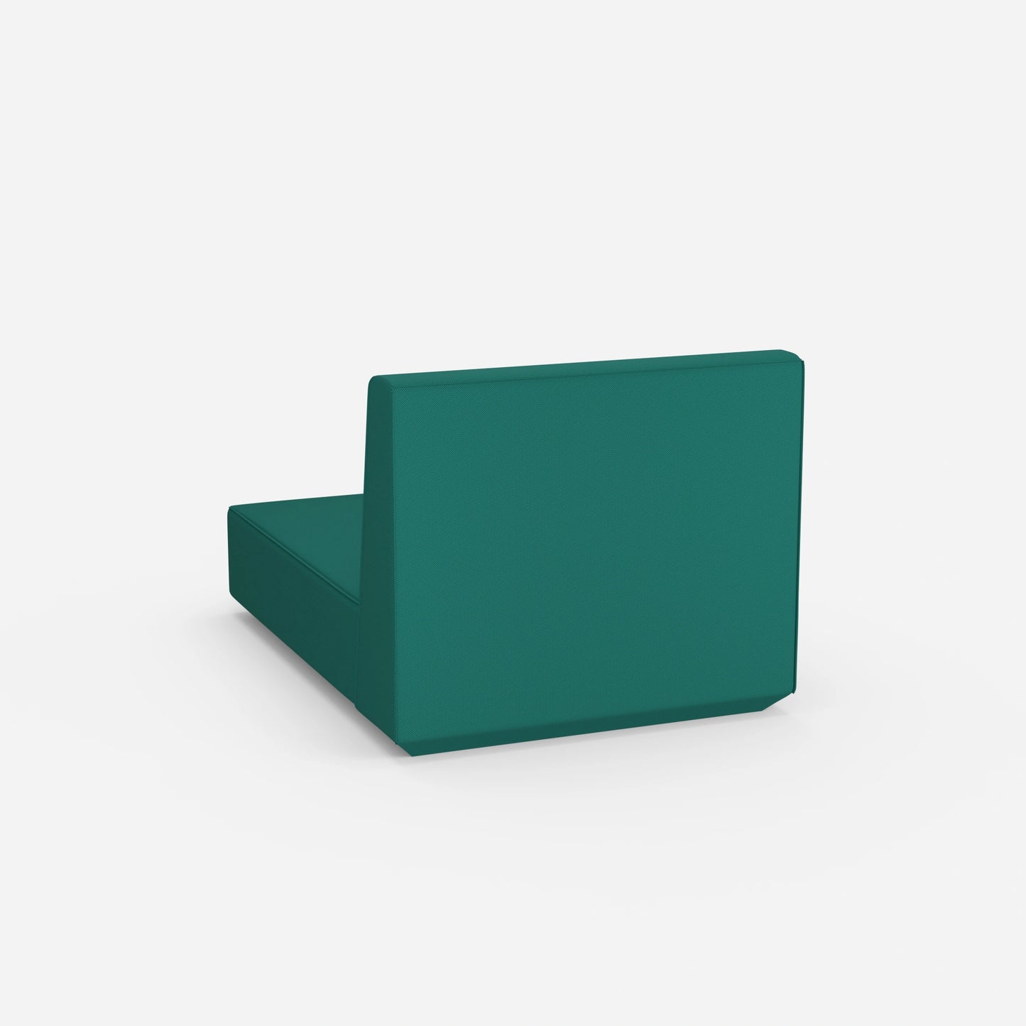 Recamière verte de derrière