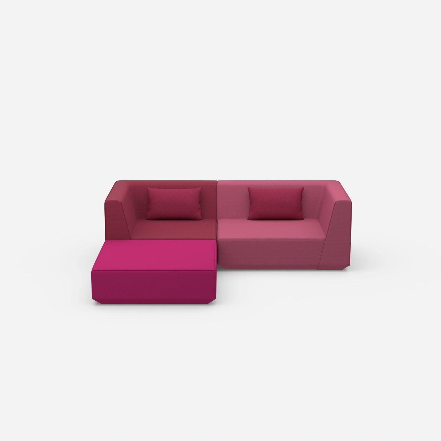 Petit coin canapé pour petite pièce de face