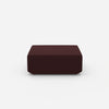 Pouf violet de face