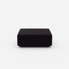 Pouf violet de face
