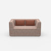 Fauteuil causeuse moderne vu de face