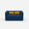 Fauteuil causeuse moderne vu de face