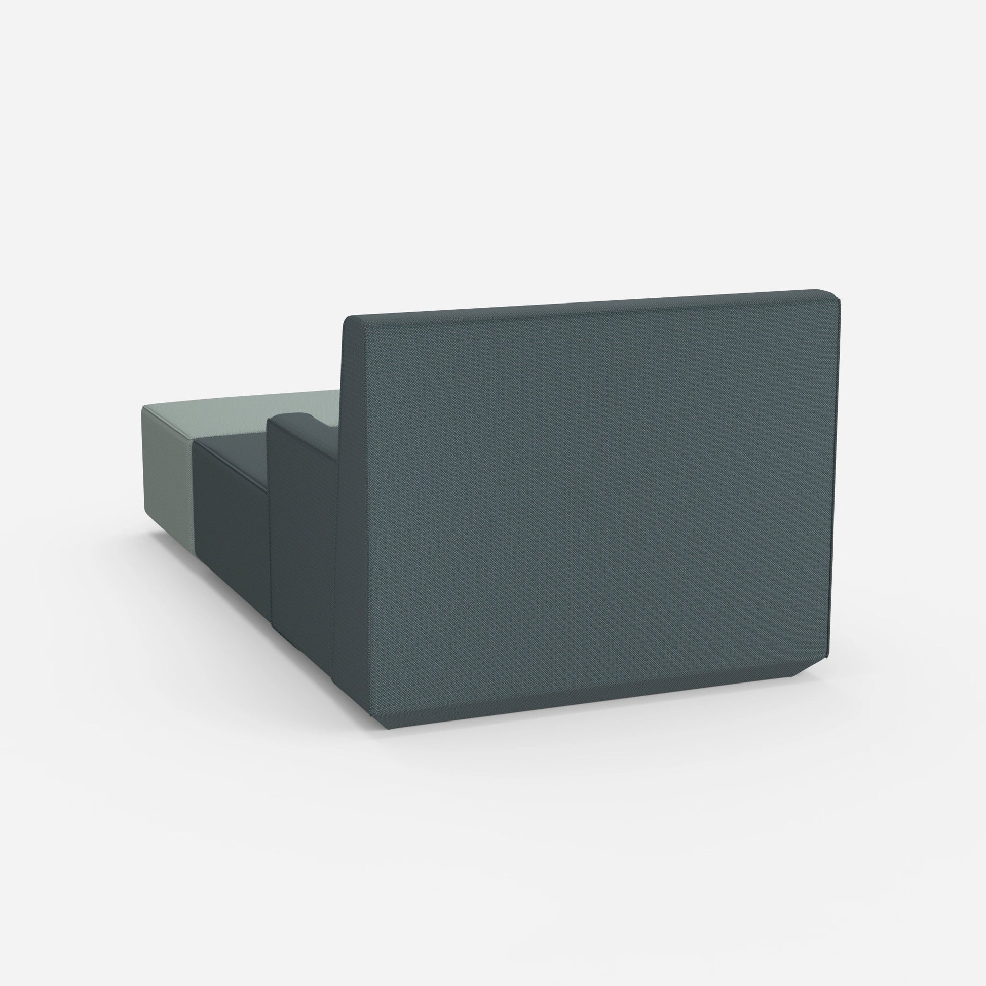 Récamière moderne pour dormir 120 cm de large de l'arrière