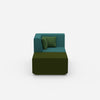 Fauteuil TV moderne vu de face