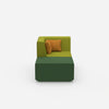 Fauteuil TV moderne vu de face