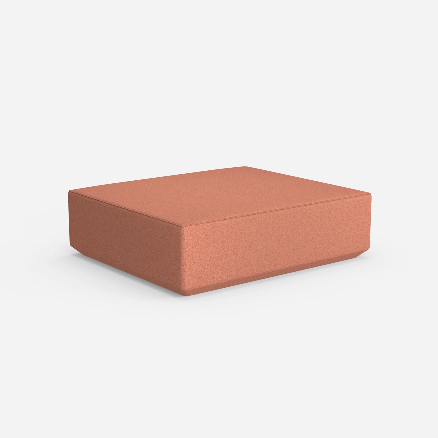 Grand pouf moderne vu de derrière