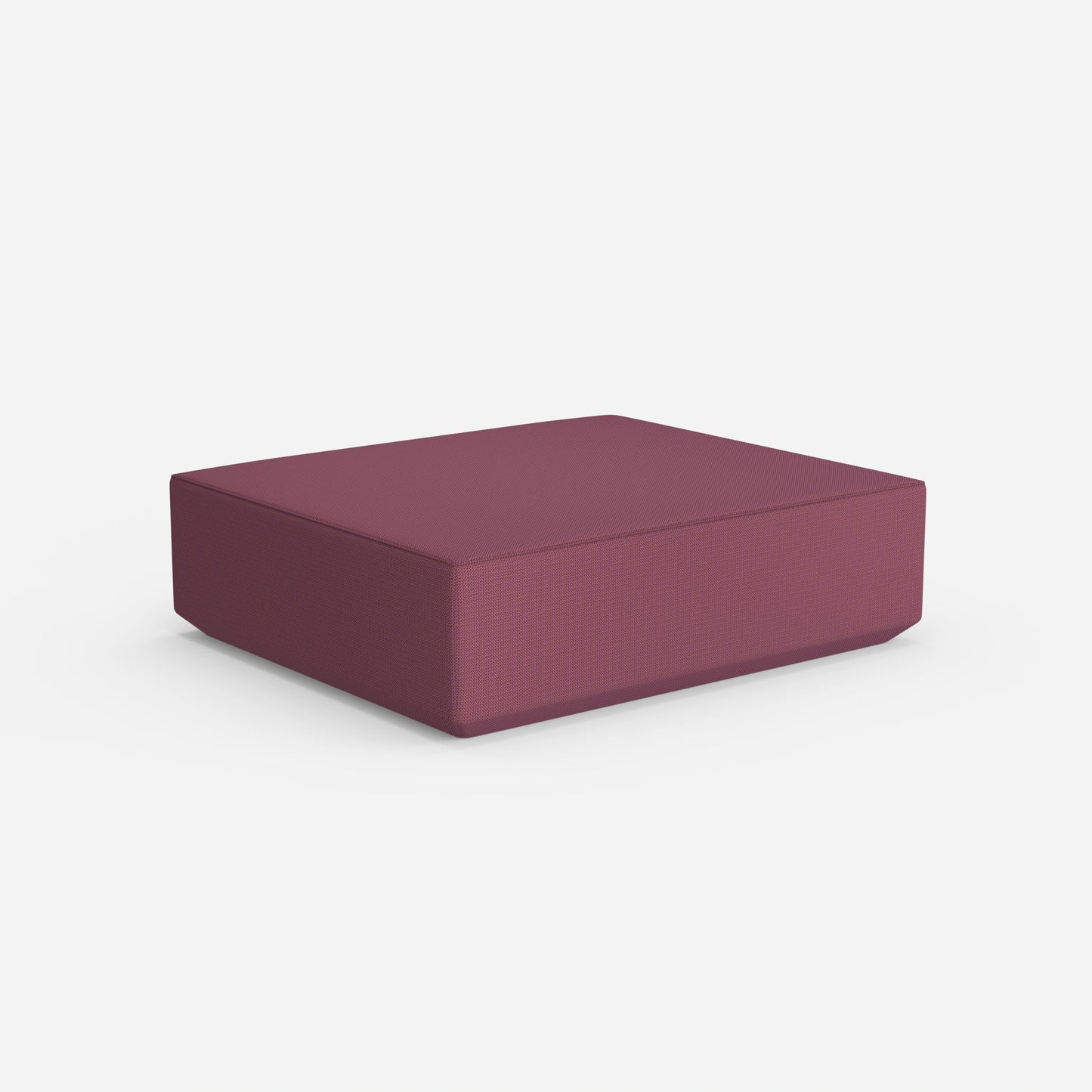 Grand pouf moderne vu de derrière