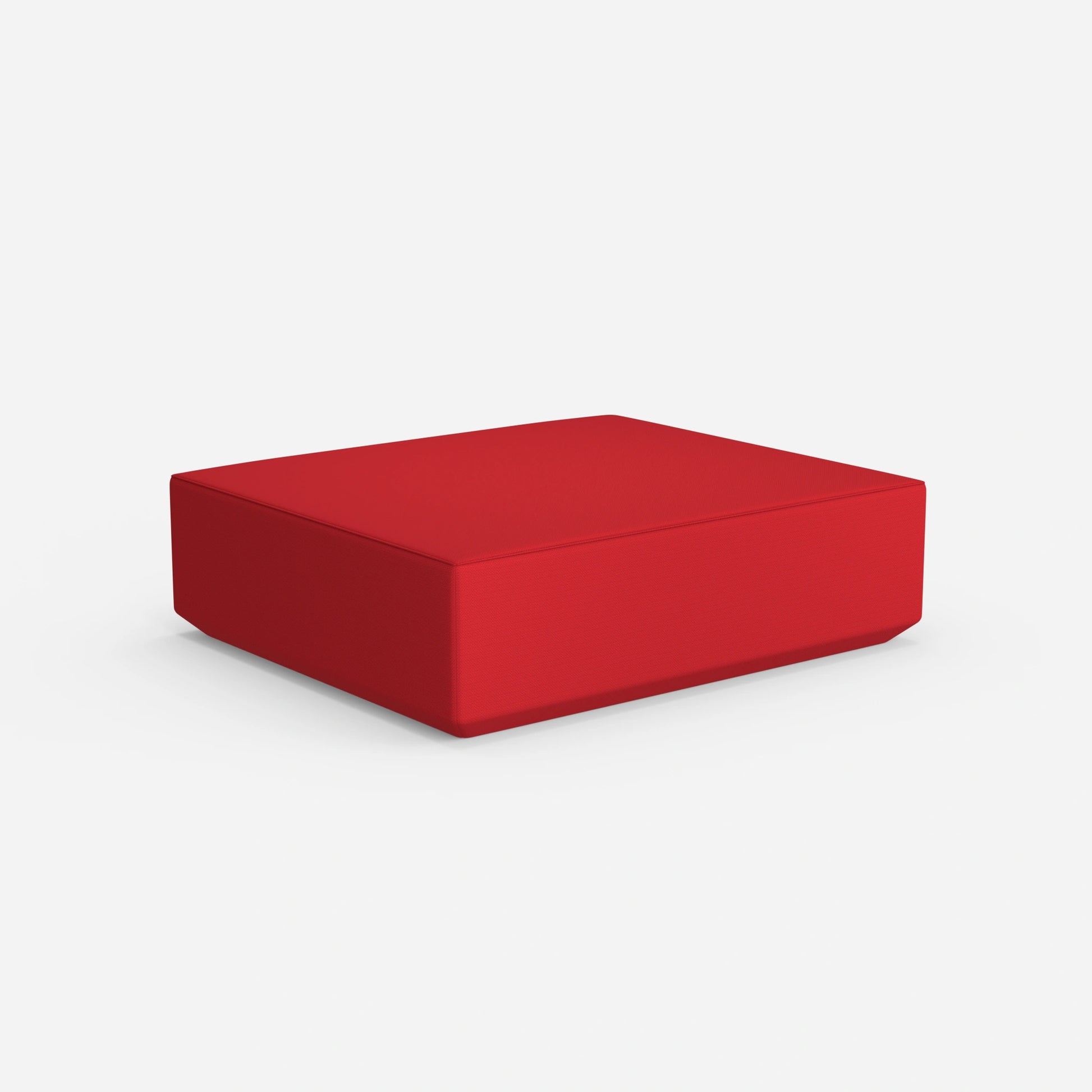 Grand pouf moderne vu de derrière