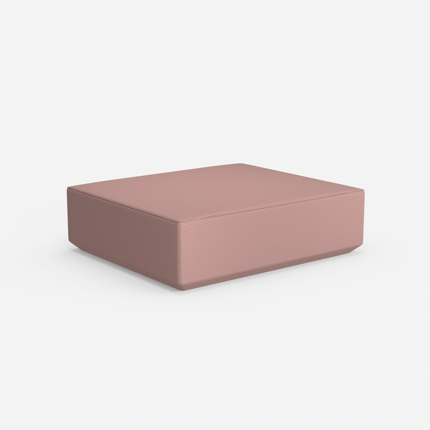 Grand pouf moderne vu de derrière