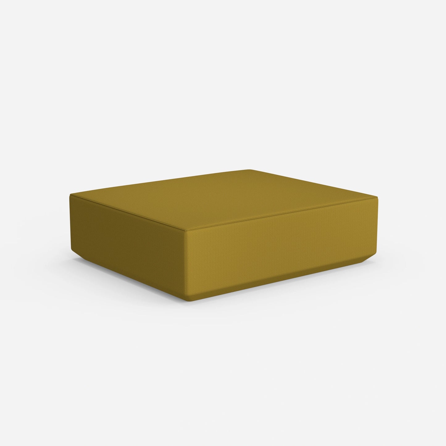 Grand pouf moderne vu de derrière
