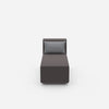 Fauteuil moderne Longseat de face